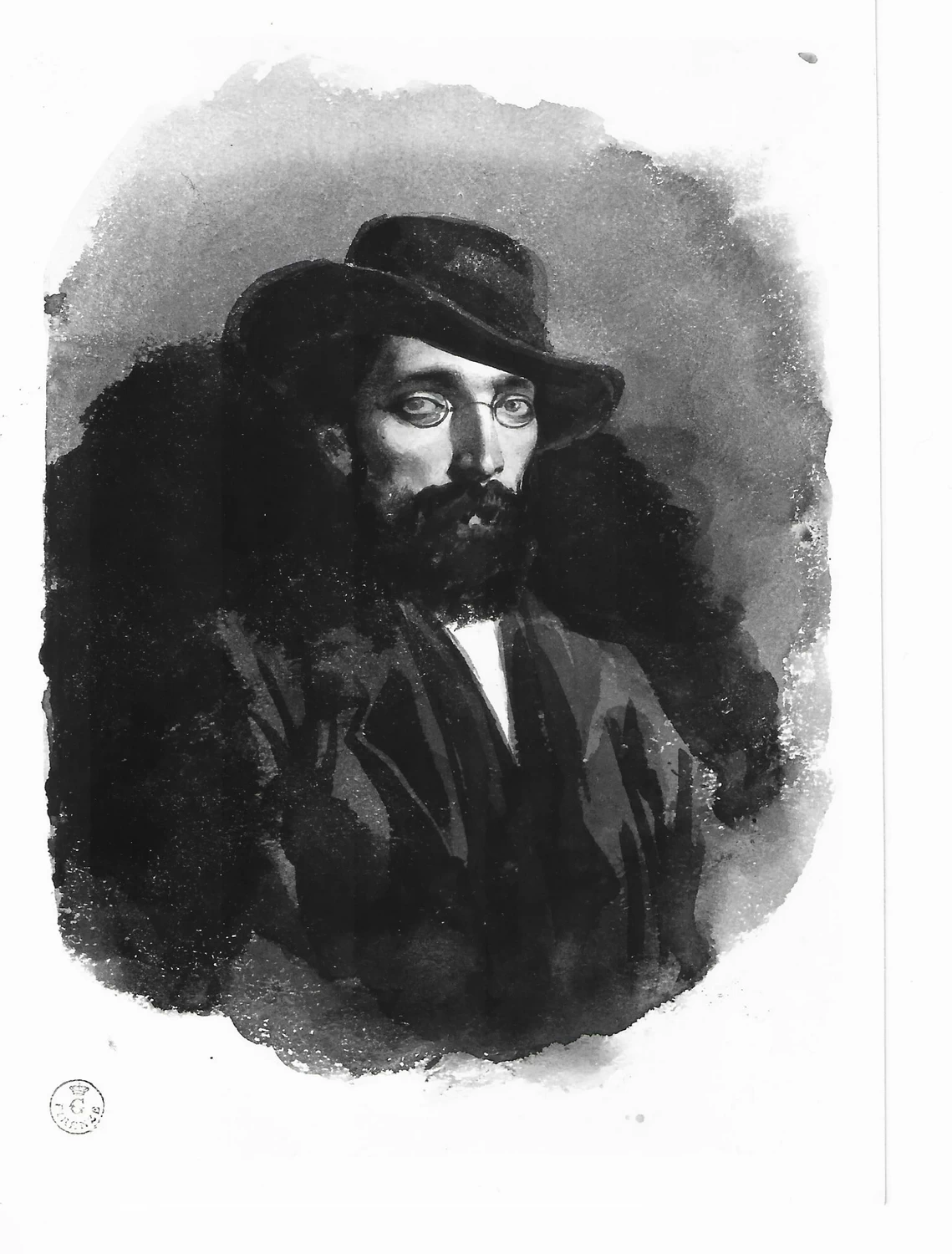 Stefano - busto ritratto d'uomo con cappello, Gallerie degli Uffizi, Galleria d’arte moderna, Firenze